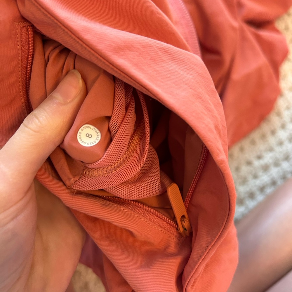 Lululemon Rust Orange Zip-Up Jacket - Picture 4 of 4